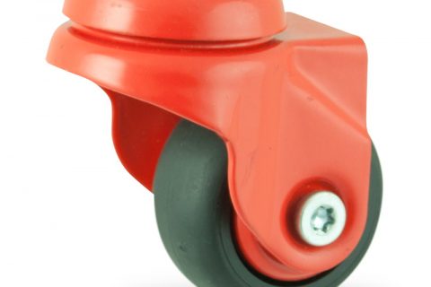 Цветни колелаlenkrolle  50mm  для  тележек,колесо  из  черный резиновый,без подшипник.монтаж отверстие под болт
